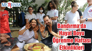 Bandırma'da Hayat Boyu Öğrenme Haftası Etkinlikleri