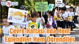 Çevre Haftası’nda Hem Eğlendiler Hem Öğrendiler