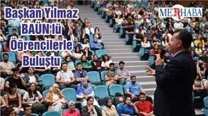 Başkan Yılmaz BAÜN'lü Öğrencilerle Buluştu