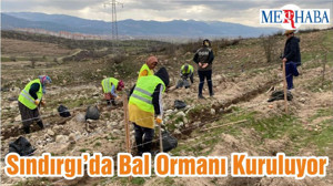 Sındırgı’da Bal Ormanı Kuruluyor