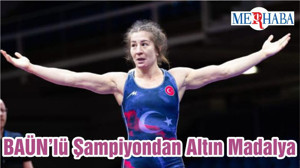 BAÜN’lü Şampiyondan Altın Madalya