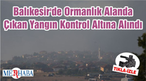 Balıkesir'de Ormanlık Alanda Çıkan Yangın Kontrol Altına Alındı