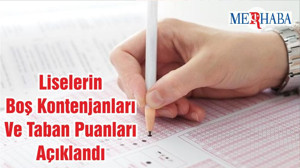 Liselerin Boş Kontenjanları Ve Taban Puanları Açıklandı