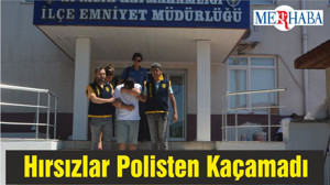 Hırsızlar Polisten Kaçamadı