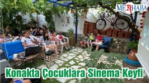 Kaan’ın Konağında Çocuklara Sinema Keyfi