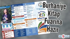 Burhaniye Kitap Fuarına Hazır