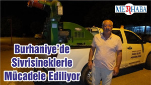 Burhaniye’de Sivrisineklerle Mücadele Ediliyor