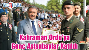 Kahraman Ordu’ya Genç Astsubaylar Katıldı