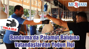 Bandırma'da Palamut Balığına Vatandaşlardan Yoğun İlgi
