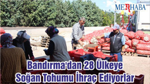 Bandırma'dan 28 Ülkeye Soğan Tohumu İhraç Ediyorlar