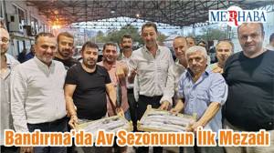 Bandırma’da Av Sezonunun İlk Mezadı