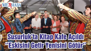 Susurluk’ta Kitap Kafe Açıldı ‘’Eskisini Getir Yenisini Götür ‘’