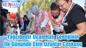 Yağcıbedir Uçan Halı Şenliğinin İlk Gününde Ekin Uzunlar Coşkusu
