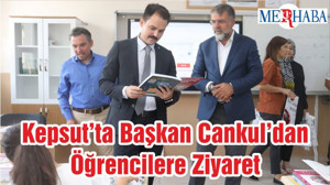 Kepsut’ta Başkan Cankul’dan Öğrencilere Ziyaret