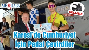 Karesi’de Cumhuriyet İçin Pedal Çevirdiler