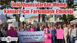 Ünlü Oyunculardan Meme Kanseri İçin Farkındalık Etkinliği