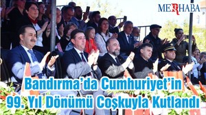 Bandırma’da Cumhuriyet’in 99. Yıl Dönümü Coşkuyla Kutlandı