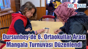 Dursunbey’de 6. Ortaokullar Arası Mangala Turnuvası Düzenlendi