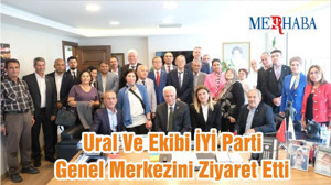 Ural Ve Ekibi İYİ Parti Genel Merkezini Ziyaret Etti