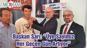 Başkan Sarı: “Üye Sayımız Her Geçen Gün Artıyor”