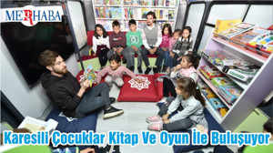 Karesili Çocuklar Kitap Ve Oyun İle Buluşuyor