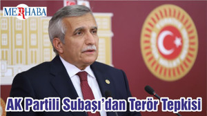 AK Partili Subaşı’dan Terör Tepkisi