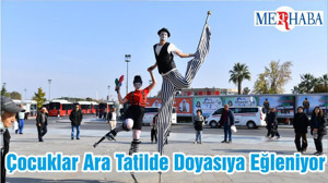 Çocuklar Ara Tatilde Doyasıya Eğleniyor