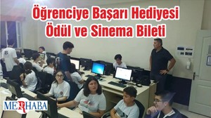 Öğrenciye Başarı Hediyesi Ödül ve Sinema Bileti