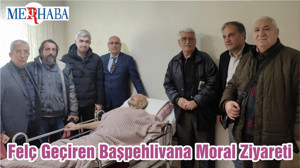 Felç Geçiren Başpehlivana Moral Ziyareti
