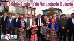 Vali Şıldak Sındırgı’da Vatandaşla Buluştu