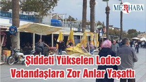 Şiddeti Yükselen Lodos Vatandaşlara Zor Anlar Yaşattı