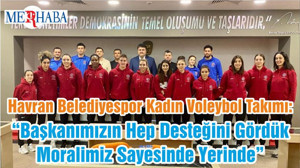 Havran Belediyespor Kadın Voleybol Takımı: “Başkanımızın Hep Desteğini Gördük Moralimiz Sayesinde Yerinde”