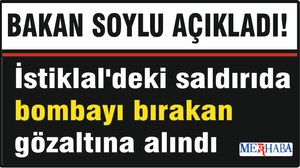 İstiklal'de saldırı! Bombayı bırakan gözaltına alındı
