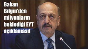 Bakan Bilgin'den milyonların beklediği EYT açıklaması!
