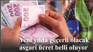 Yeni yılda geçerli olacak asgari ücret belli oluyor
