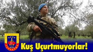 Jandarma Körfez’de Kuş Uçurtmuyor