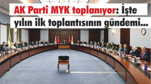 AK Parti MYK toplanıyor: İşte yılın ilk toplantısının gündemi...