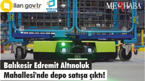Balıkesir Edremit Altınoluk Mahallesi'nde depo satışa çıktı!