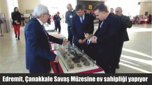 Edremit, Çanakkale Savaş Müzesine ev sahipliği yapıyor
