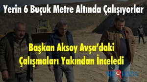 Başkan Aksoy Avşa’daki Çalışmaları Yakından İnceledi