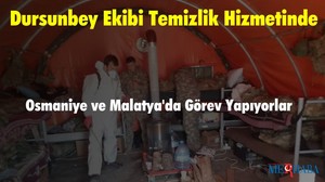 Dursunbey Ekibi Temizlik Hizmetinde