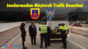 Jandarmadan Müşterek Trafik Denetimi