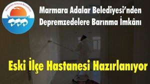 Marmara Adalar Belediyesi’nden Depremzedelere Barınma İmkânı