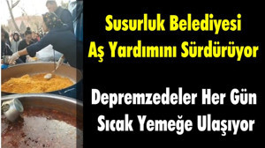 Susurluk Belediyesi Aş Yardımını Sürdürüyor