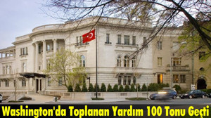 Washington'da Toplanan Yardım 100 Tonu Geçti