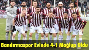 Bandırmaspor Evinde Denizlispor’a Mağlup Oldu