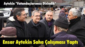 Ensar Aytekin Saha Çalışmasına Çıktı