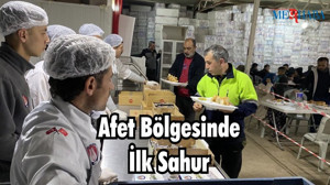 Afet Bölgesinde İlk Sahur