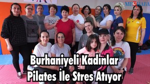 Burhaniyeli Kadınlar Pilates İle Stres Atıyor