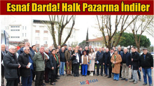 Halk Pazarına İndiler